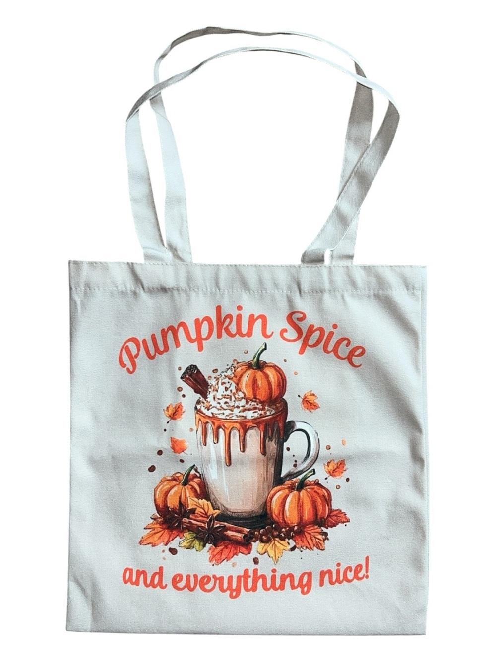 Pumpkin Spice Tote Bag